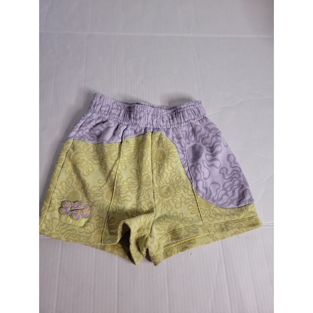 Nike Fleece Shorts Women's SZ S Sportwear Project Uphoria Multicolor DV1115-546